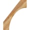 Ekena Millwork 6"W x 22"D x 28"H Westlake Rough Sawn Knee Brace, Western Red Cedar BRC06X22X28WTL00RWR - alternate 3